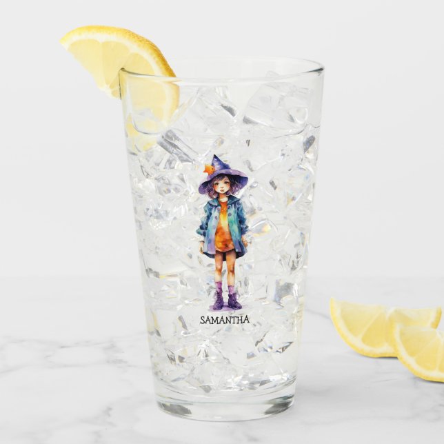 Copo De Pint Estética do Dia das Bruxas do Pastel Cute (Gelo frontal)