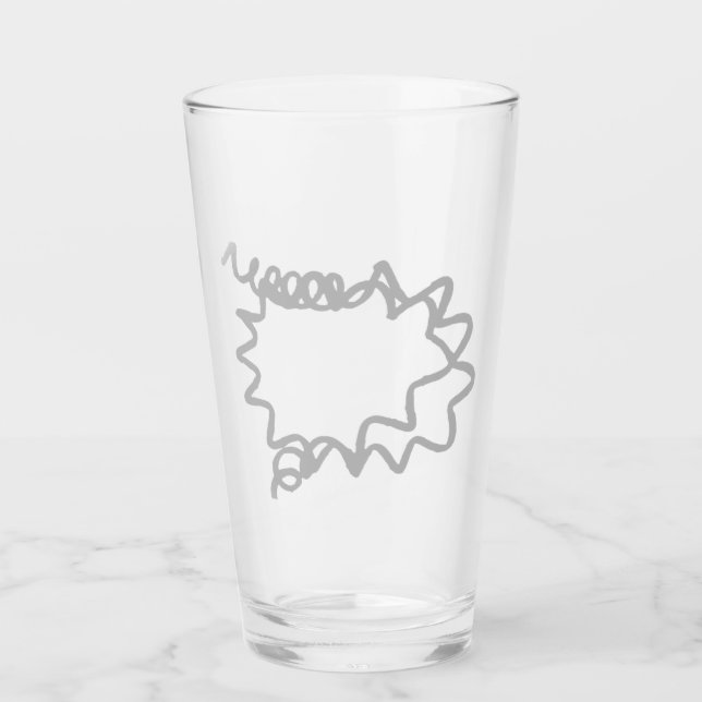 Copo De Pint Estilo e design de Tumblers de Vidro (Frente)