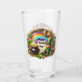 Copo De Pint Estilo Steampunk de Dia de São Patrício Feliz