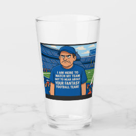 Copo De Pint Estou aqui para ver meu time, não para ouvir sobre