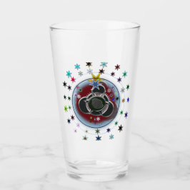 Copo De Pint Estrelas Coloridas