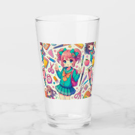Copo De Pint estudante de anime