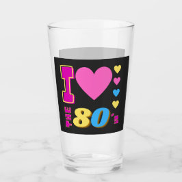 Copo De Pint Eu Adoro A anos 80