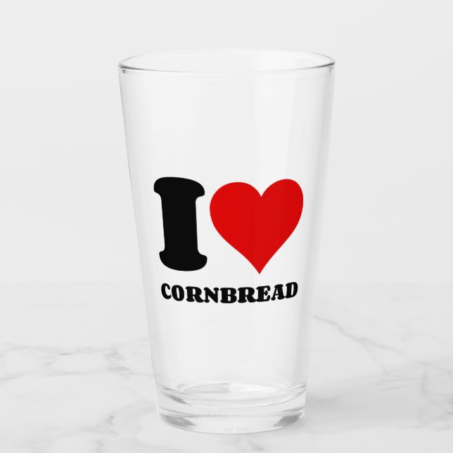 COPO DE PINT EU ADORO CORNBREAD (Frente)