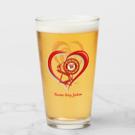 Copo De Pint Eu Amo HOJ