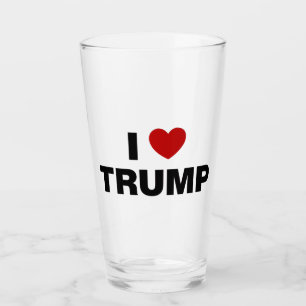 Copo De Pint Eu Amo Trump