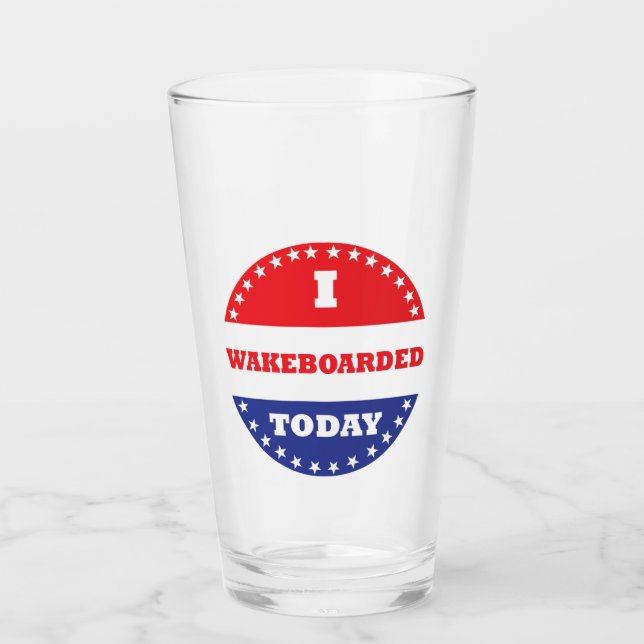 Copo De Pint Eu Andei A Bordo Hoje (Frente)