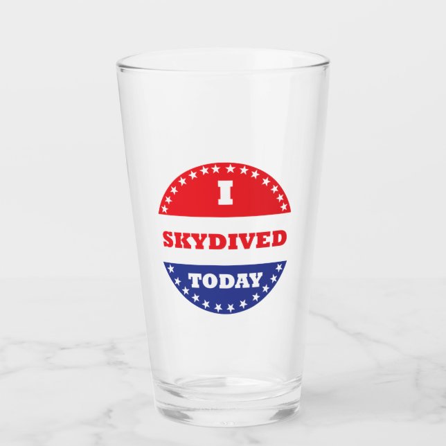 Copo De Pint Eu Dei Skydived Hoje (Frente)