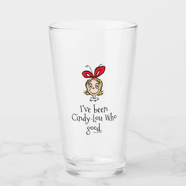 Copo De Pint Eu Fui Quem Foi Cindy-Lou Quem Bom (Frente)
