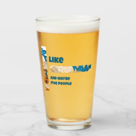 Copo De Pint Eu Gosto do Natal e Talvez