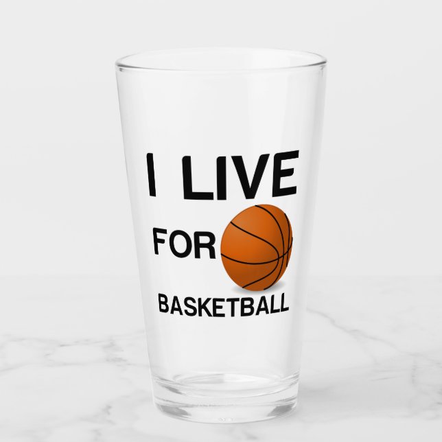 COPO DE PINT EU MORO POR BASQUETEBALL (Frente)