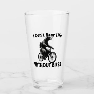 Copo De Pint Eu não posso suportar a vida sem os Bikes