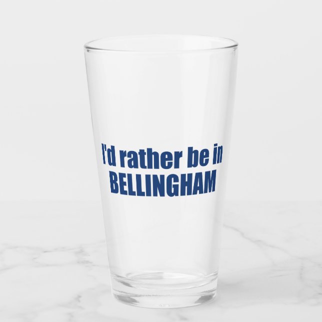 Copo De Pint Eu Preferencialmente Em Bellingham Washington (Frente)