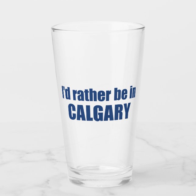 Copo De Pint Eu Preferencialmente Em Calgary Alberta (Frente)