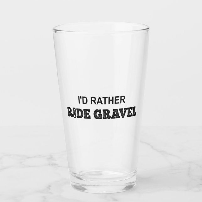 Copo De Pint Eu Preferencialmente Gravel. (Frente)