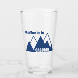 Copo De Pint Eu Preferiria Estar Em Cascade Idaho Montanha