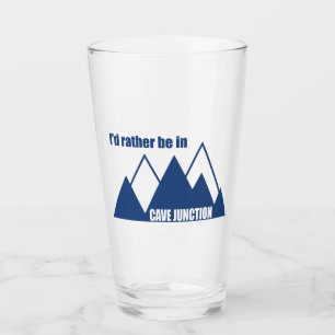 Copo De Pint Eu Preferiria Estar Em Cave Junction Oregon Montan