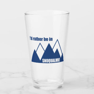 Copo De Pint Eu Preferiria Estar Em Snoqualmie Washington Monta