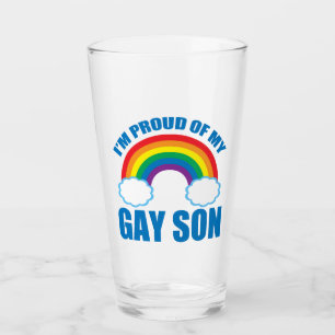 Copo De Pint Eu sou orgulhoso de meu filho alegre