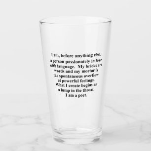 Copo De Pint Eu sou poeta