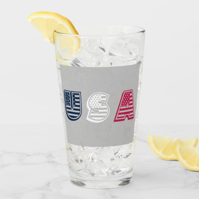 Copo De Pint EUA Stars + Stripes (Gelo frontal)