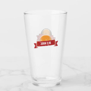 Copo De Pint Exame de Design do John 3:16
