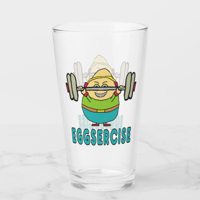 Copo De Pint Exercício De Ovos Eggsercise (Frente)