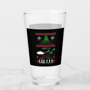 Copo De Pint Exército Feliz de Natal Ano Novo