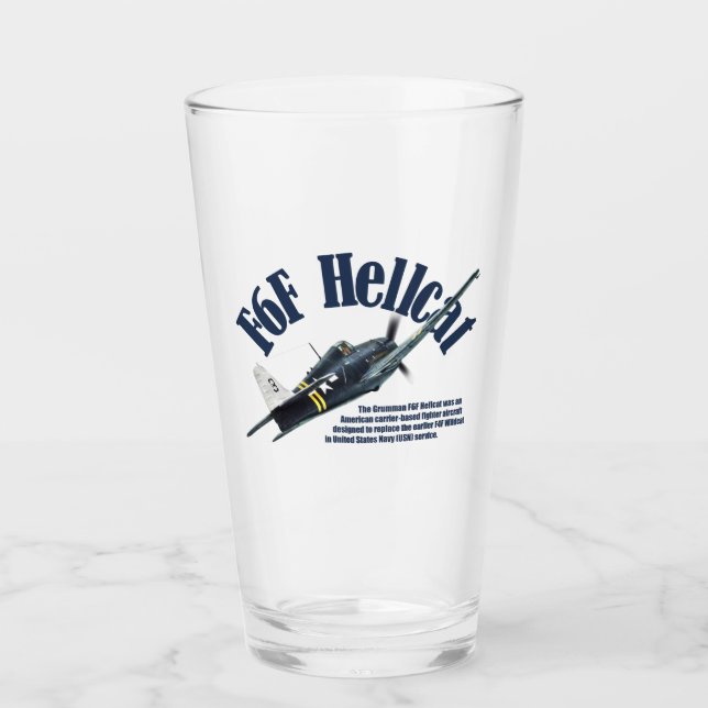 Copo De Pint "F6F Hellcat" (Frente)