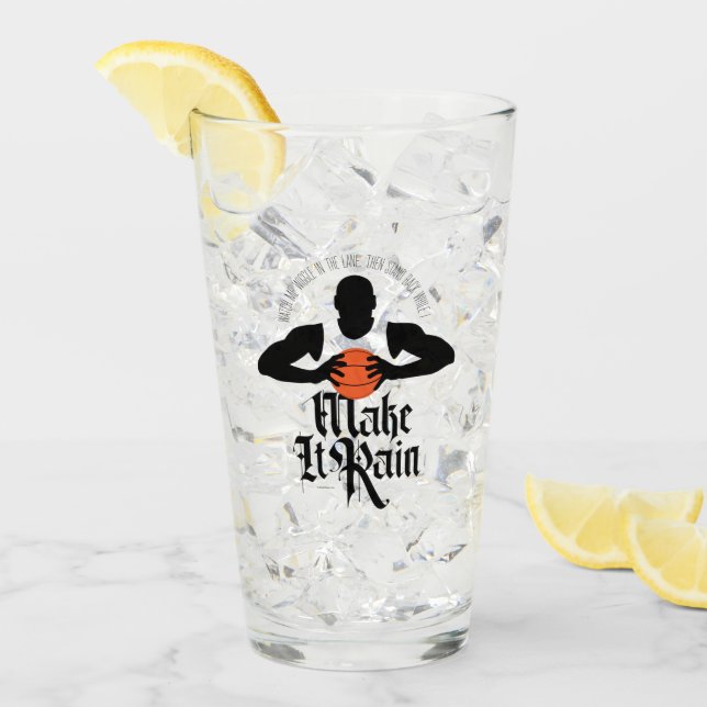 Copo De Pint Faça-o chover (Basquete) (Gelo frontal)