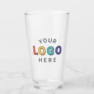 Copo De Pint Faça o Upload do Logotipo da Sua Empresa