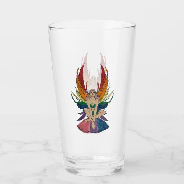 Copo De Pint Fada Bissexual (Frente)