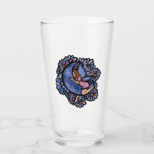 Copo De Pint Fada De Lua De Flor Roxo