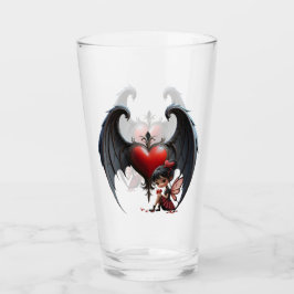 Copo De Pint Fada do Dia dos Namorados da Lua de Sangue