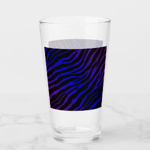 Copo De Pint Faixa de TempoEspaçoEspelhada - Roxo/Azul