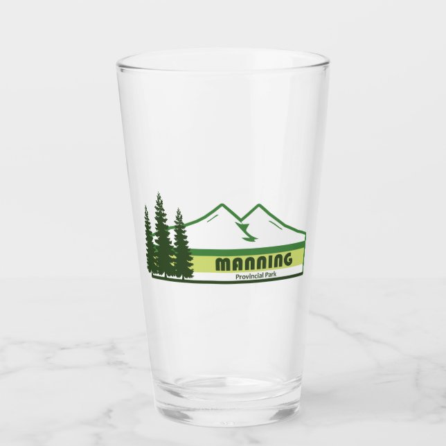 Copo De Pint Faixas Verdes do Parque Provincial Manning (Frente)