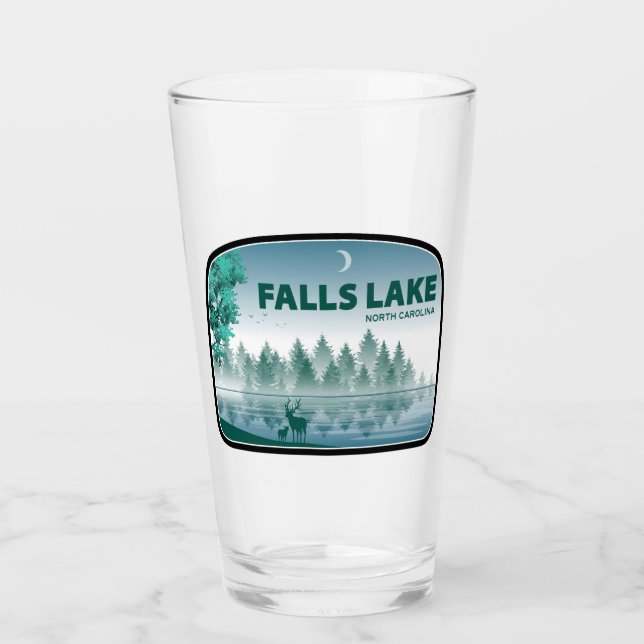 Copo De Pint Falls Lake Carolina do Norte Veado (Frente)