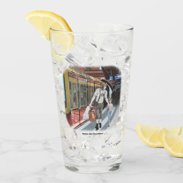 Copo De Pint Família alemã Elves Compra Fantasy Art Cup (Gelo frontal)