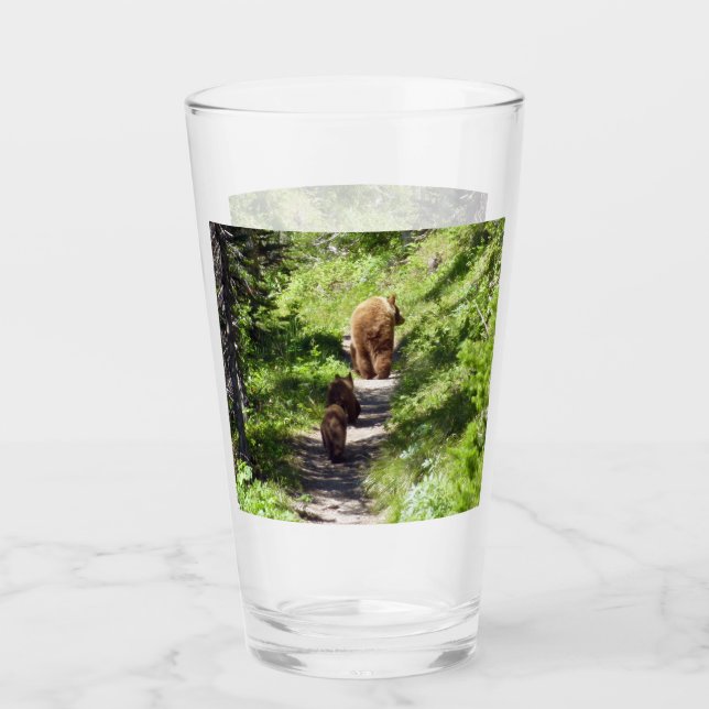 Copo De Pint Família Brown Bear (Frente)