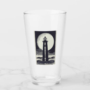 Copo De Pint Farol de St. Augustine Flórida Lua