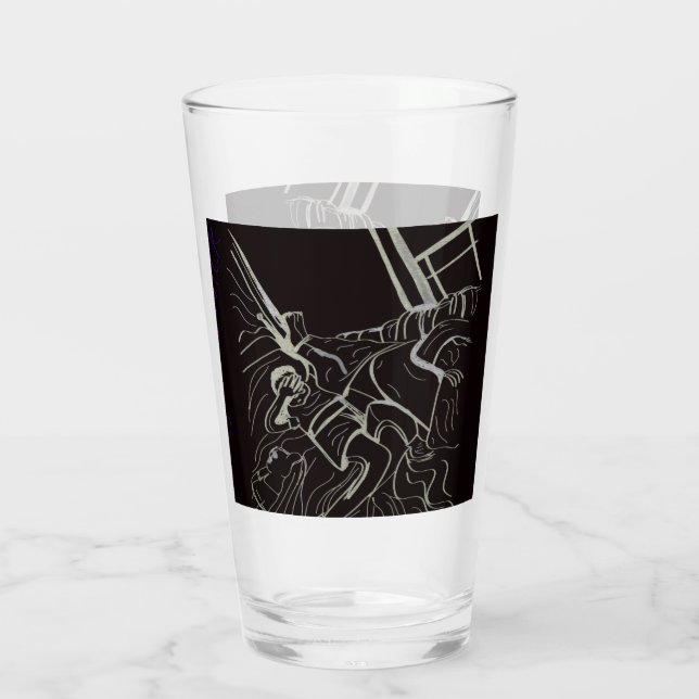 Copo De Pint Father and Son Glass Cup (Verso)