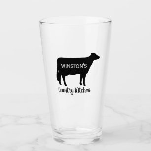 Copo De Pint Fazenda de Países Personalizados da raça Holstein 