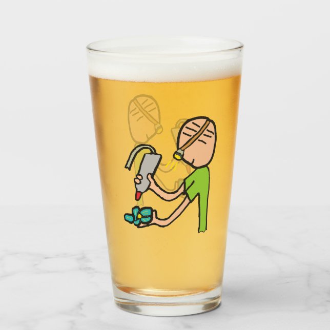 Copo De Pint Fazer de joalharia (Frente (Preenchido))