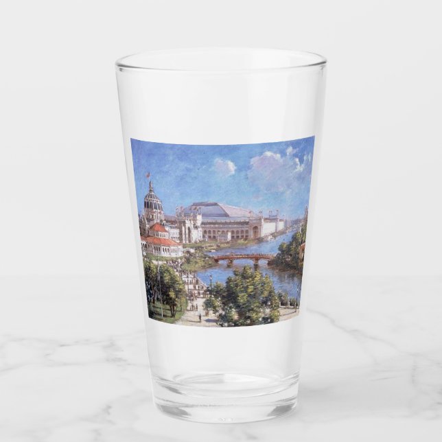 Copo De Pint Feira Mundial de Chicago (Exposição Columbiana) (Frente)