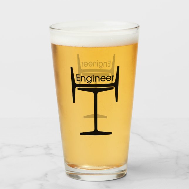 Copo De Pint Feixes de aço engenheiro (Frente (Preenchido))
