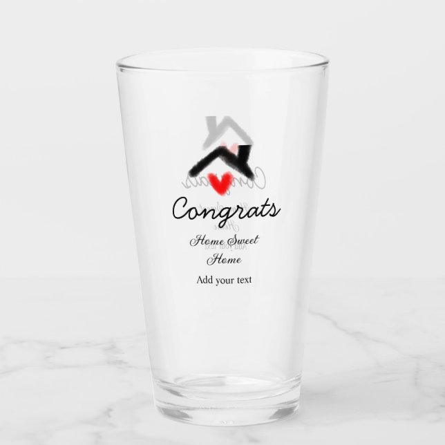 Copo De Pint Felicita o novo proprietário imobiliário a inaugur (Frente)