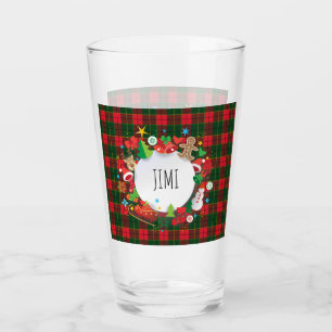 Copo De Pint Feliz Natal & feliz ano novo! Teste padrão de
