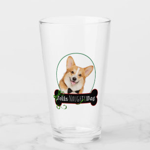 Copo De Pint Feliz Naughty Corgi