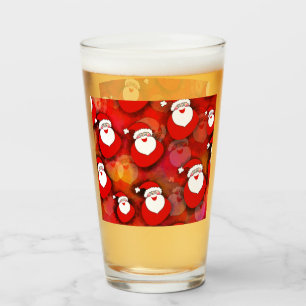 Copo De Pint Feliz Pai Natal Sem Olhos