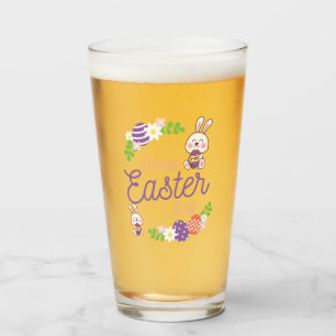 Copo De Pint Felz pascoa Dia, Páscoa Engraçado Vidro Dia